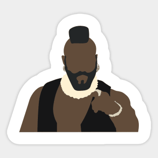 Mr T Sticker